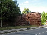 Český Brod - hradby s baštou