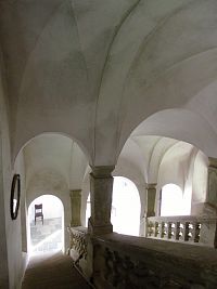 Zřícenina hradu Potštejn - kaple Svatých schodů