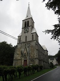 Travná - kostel Neposkvrněného početí Panny Marie
