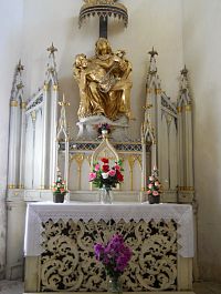 Čestice - kaple Matky Boží - Panny Marie Bolestné