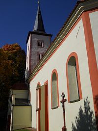 Čestice - kostel Stětí sv. Jana Křtitele