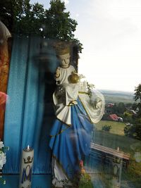 Vršovice - kaplička Panny Marie Sedmibolestné se zvoničkou