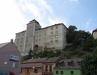Mladá Boleslav - zajímavý pohled na hrad