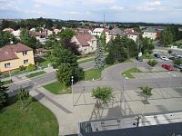 Mladá Boleslav - pohled z rozhledny