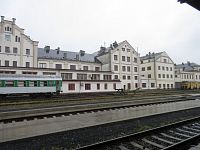 Liberec - nádraží z nástupiště