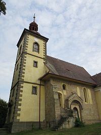 Lanžov - kostel sv. Bartoloměje