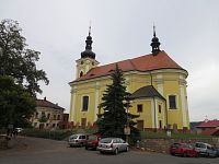 Město Pecka - kostel sv. Bartoloměje