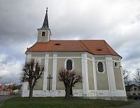 Milavče - kostel sv. Vojtěcha