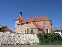 Orlík nad Vltavou-Staré Sedlo - kostel sv. Prokopa