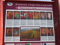 11. zastavení NS, kde jsou zobrazeni patroni vinic a vinařů.