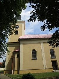 Hroznová Lhota - kostel sv. Jana Křtitele