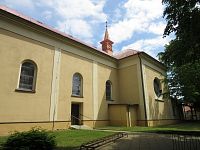 Hroznová Lhota - kostel sv. Jana Křtitele