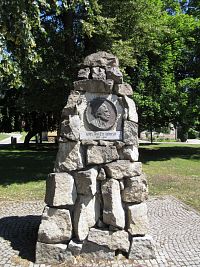 Napajedla - pomník Karla Havlíčka Borovského