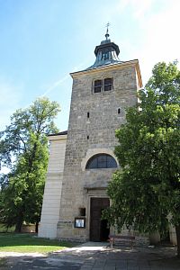 Kounice - kostel sv. Jakuba Většího