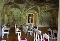 Sala terena v zámku Nová Horka