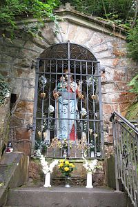 Zašová - poutní místo Stračka s kaplí Panny Marie