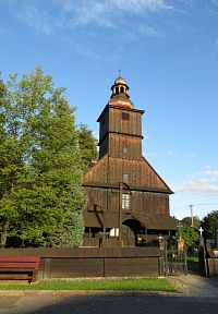 Sedliště – dřevěný kostel Všech svatých