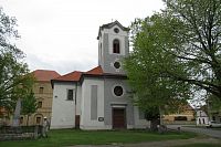 Kestřany - kostel sv. Kateřiny
