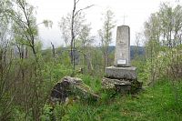 Želnavský vrch - pomník na paměť roku 1868