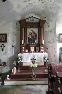 Všemily - skalní kaple sv. Ignáce