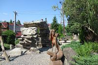 Doubice - park dřevěných soch
