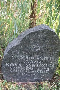 Památník bývalé nové synagogy