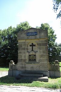 Židovský hřbitov - pomník obětem 1. světové války