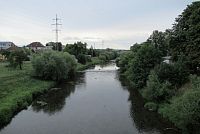 Řeka Slatina ve Zvolenu