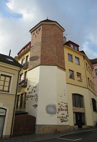 Torzo původní pozdně gotické městské Slezské brány