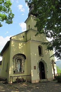 Vlkolínec - kostel Navštívení Panny Marie