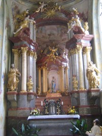 Boční kaple Panny Marie Sedllecké