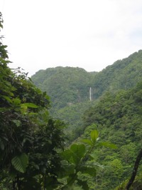 Dominika vodopád Victoria Falls 