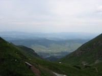 Pohledy z Širokého sedla na Ždiar a na pohoří Spišské Magury