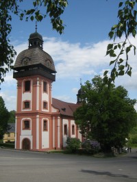 Valeč - farní kostel Narození svatého Jana Křtitele 