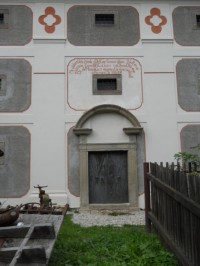 barokní špýchar - vchod