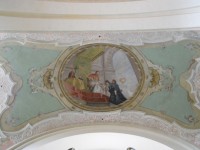 Kostel Sv.Jana Nepomuckého - nástropní malba