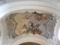 Kostel Sv.Jana Nepomuckého - nástropní malba