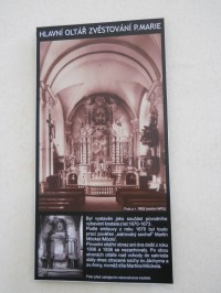 Klášterní kostel Zvěstování Panny Marie - fotografie hlavního oltáře
