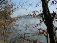 Pohled na Borskou přehradu