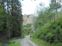 Hrad Reinhardstein - vstupní brána