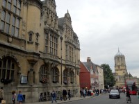 Oxford - pohled do Aldate's Street