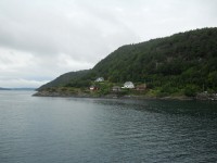 Boknafjorden z trajektu