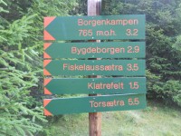 Od jezera Skjeppsjoen do Torsaetru