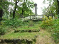 Lesní hřbitov - hroby vojáků z 1.světové války