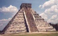 Indiánské město Chichen Itzá Yucatán