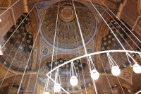 Vnitřek mešity Muhammada Aliho