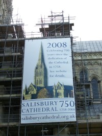 750 let posvěcení katedrály v Salisbury