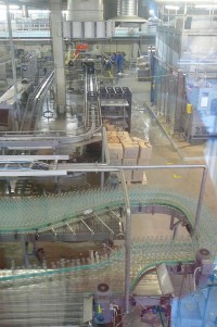 detail linky pro plnění piva do skla