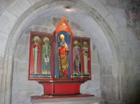 boční oltář v chrámu sv Petra