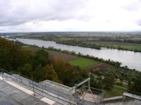 pohled na Dunaj od Walhally